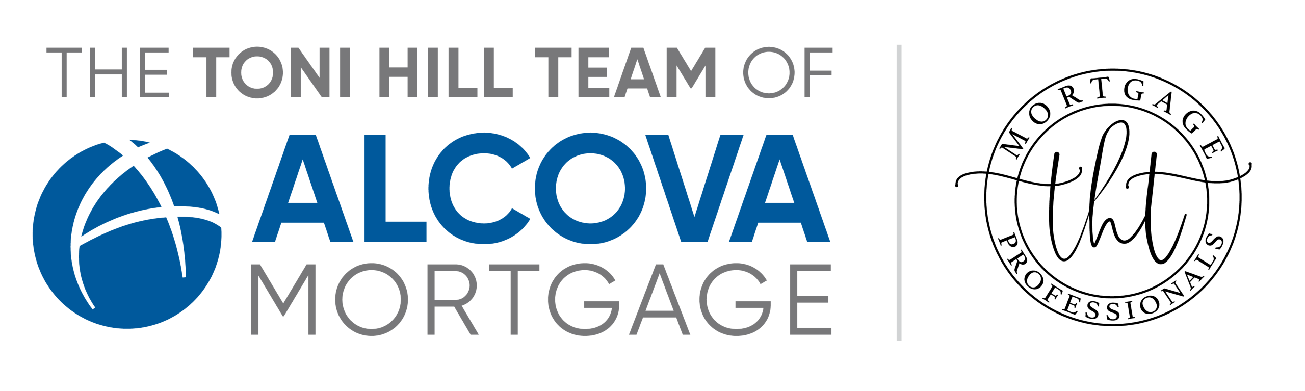 The Toni Hill Team of ALCOVA Mortgage Logo