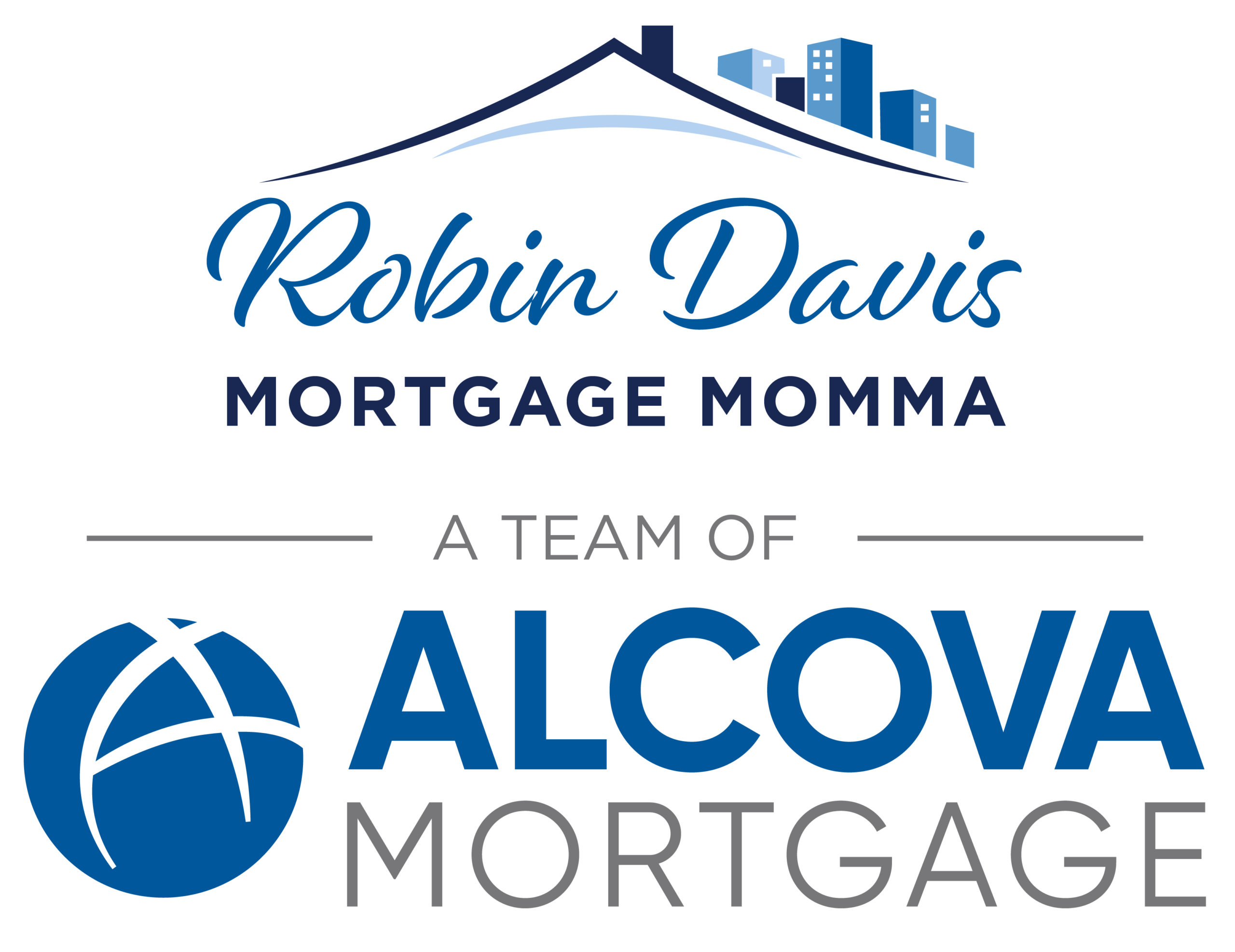 Robin Davis, del equipo de ALCOVA Mortgage (logotipo)